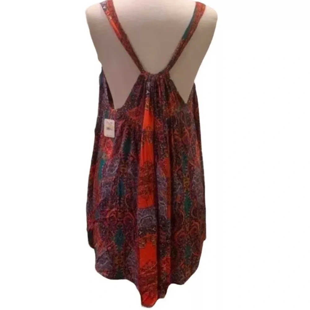 Free People Count Me In Trapeze Tunic SZ M NWT - Picture 5 of 6